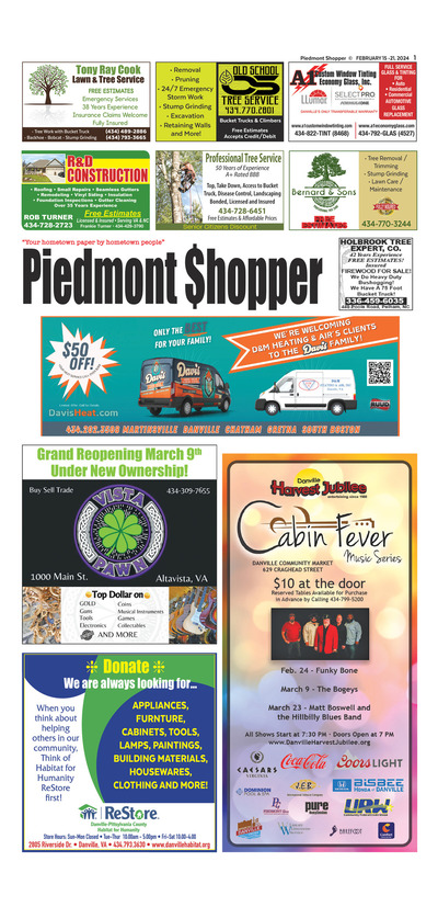 Piedmont Shopper - Feb 15, 2024