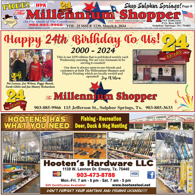 Millennium Shopper - Mar 6, 2024