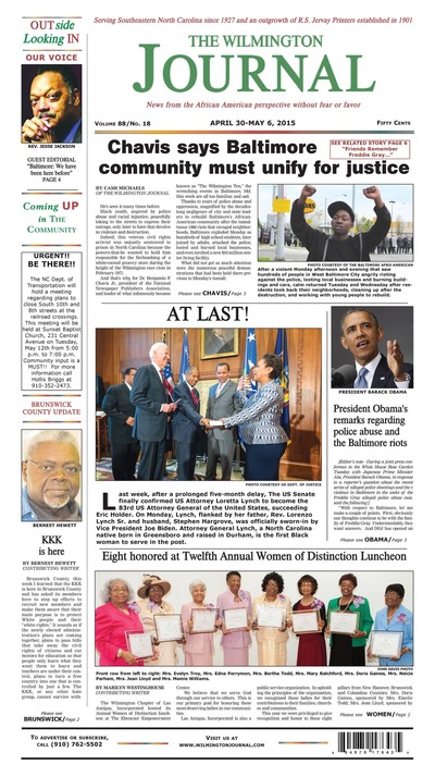 Wilmington Journal - Apr 30, 2015