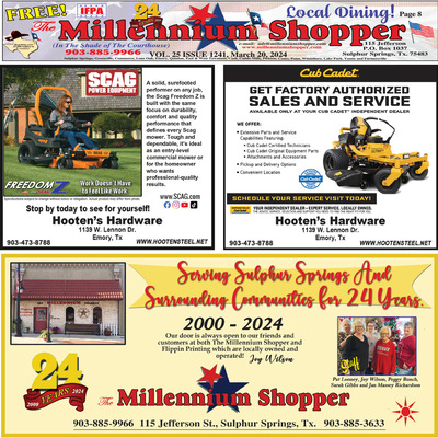 Millennium Shopper - Mar 20, 2024
