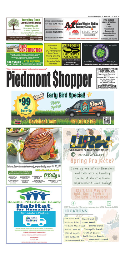 Piedmont Shopper - Mar 21, 2024