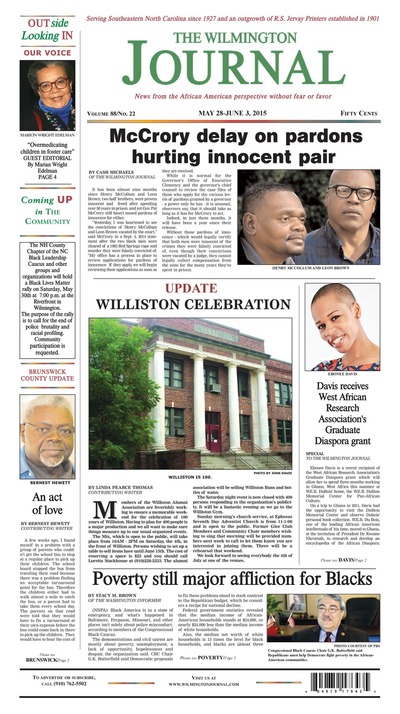 Wilmington Journal - May 28, 2015