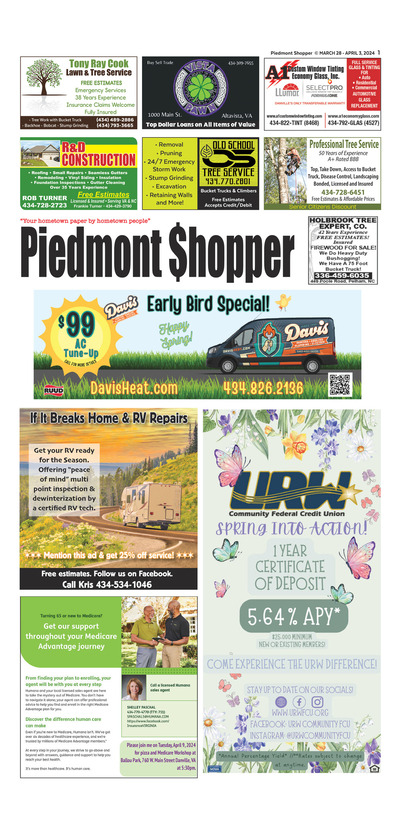 Piedmont Shopper - Mar 28, 2024