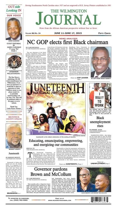 Wilmington Journal - Jun 11, 2015