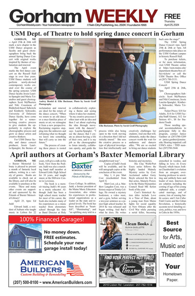 Gorham Weekly - Apr 25, 2024