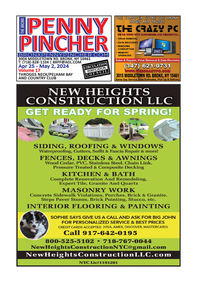 Bronx Penny Pincher - Apr 25, 2024