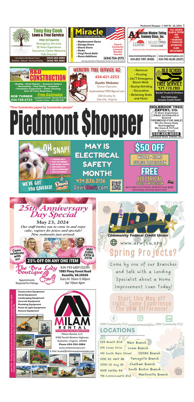 Piedmont Shopper - May 16, 2024