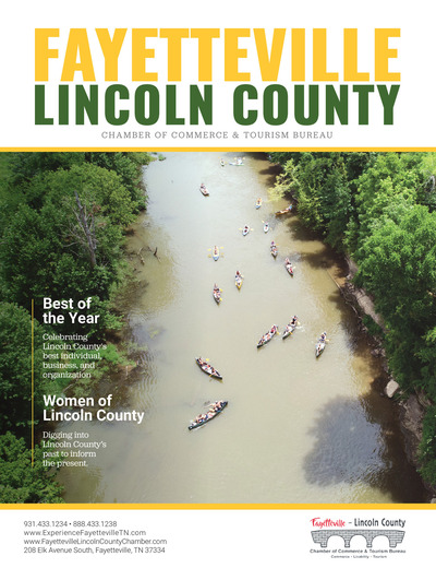 Fayetteville Lincoln County Chamber of Commerce Magazine - 2024 Community Guide