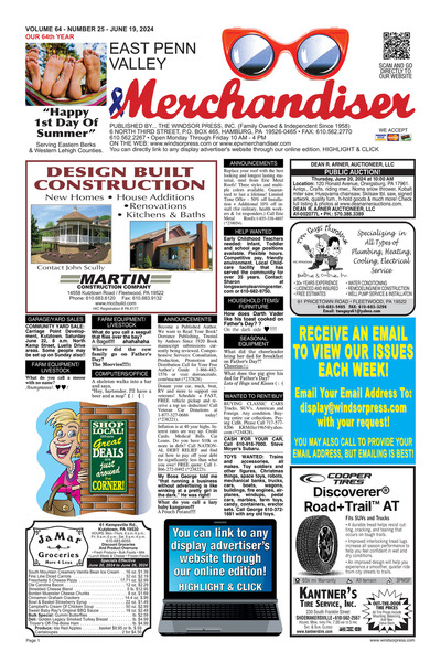 East Penn Valley Merchandiser - Jun 19, 2024