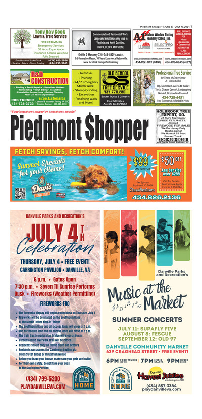 Piedmont Shopper - Jun 27, 2024