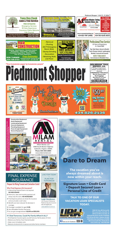 Piedmont Shopper - Jul 11, 2024