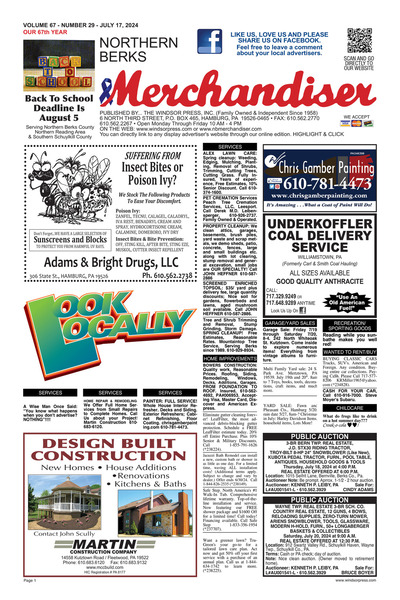 Northern Berks Merchandiser - Jul 17, 2024