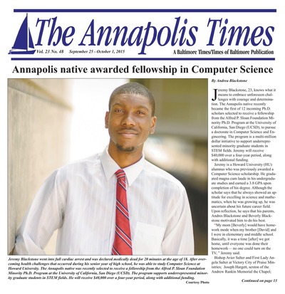 Annapolis Times - Sep 25, 2015
