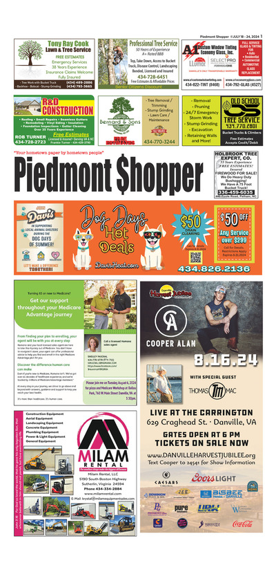 Piedmont Shopper - Jul 18, 2024