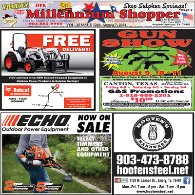 Millennium Shopper - Aug 7, 2024