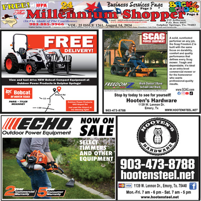 Millennium Shopper - Aug 14, 2024