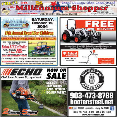 Millennium Shopper - Aug 21, 2024