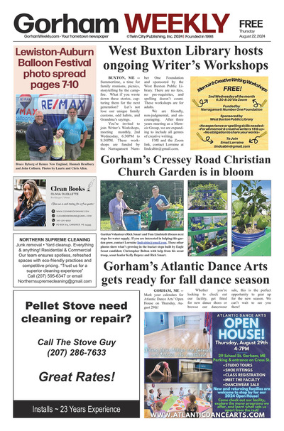 Gorham Weekly - Aug 22, 2024