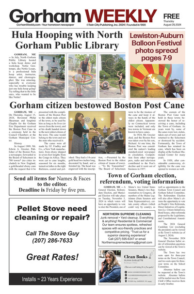 Gorham Weekly - Aug 29, 2024