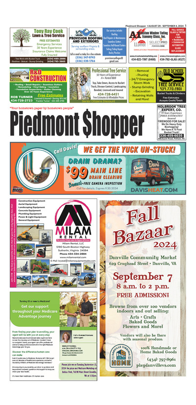 Piedmont Shopper - Aug 29, 2024