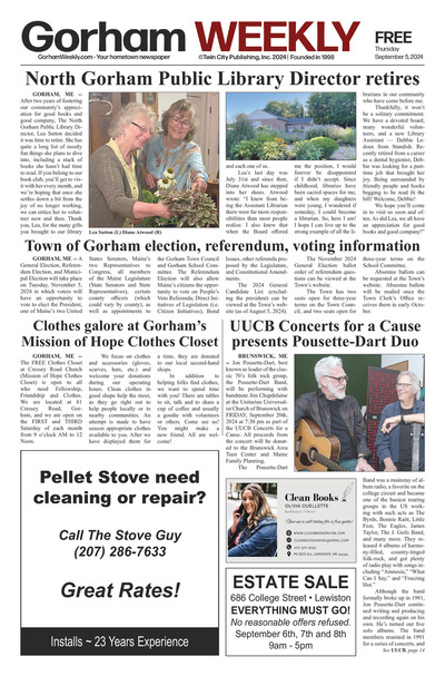 Gorham Weekly - Sep 5, 2024