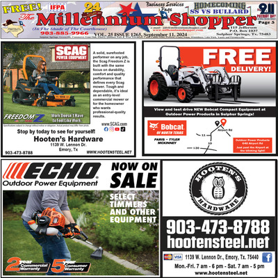 Millennium Shopper - Sep 11, 2024