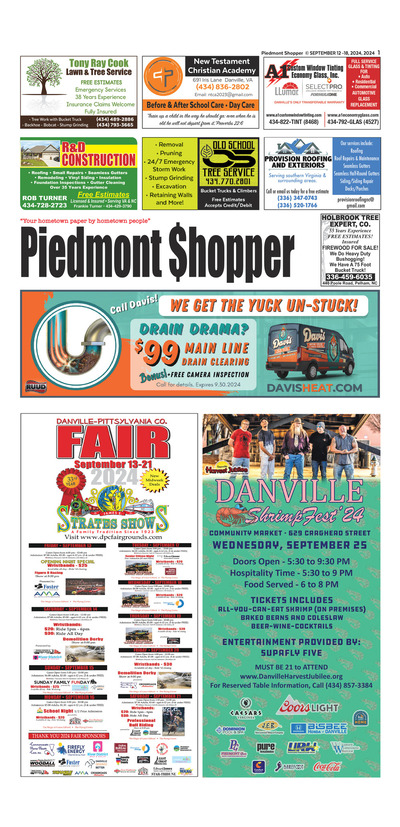 Piedmont Shopper - Sep 12, 2024