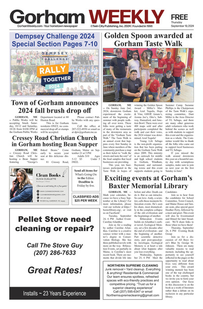 Gorham Weekly - Sep 19, 2024