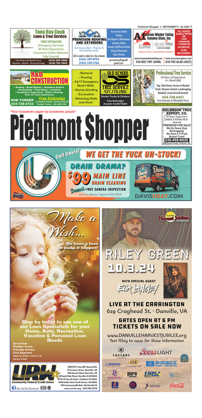 Piedmont Shopper - Sep 19, 2024