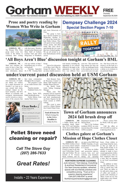 Gorham Weekly - Sep 26, 2024