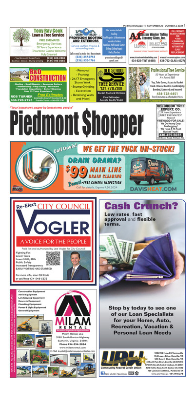 Piedmont Shopper - Sep 26, 2024