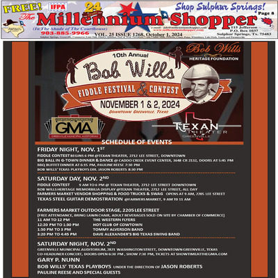 Millennium Shopper - Oct 2, 2024