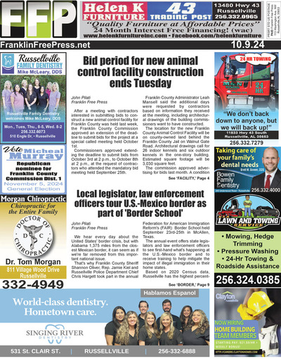 Franklin Free Press - Oct 9, 2024