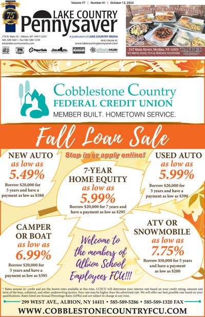 Lake Country Pennysaver - Oct 13, 2024