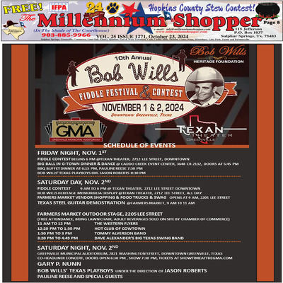 Millennium Shopper - Oct 23, 2024