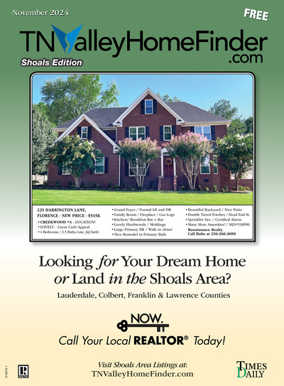 Times Daily - Special Sections - TNValleyHomeFinder.com – Shoals Edition - Nov 7, 2024