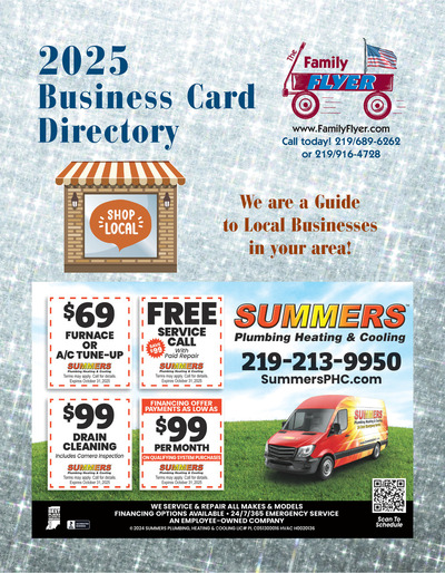 Family Flyer Business Card Directory - November 2024