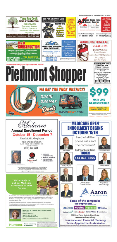 Piedmont Shopper - Nov 14, 2024