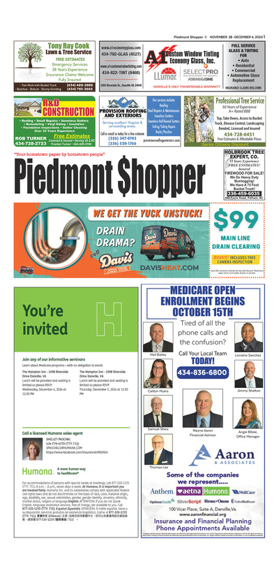 Piedmont Shopper - Nov 28, 2024