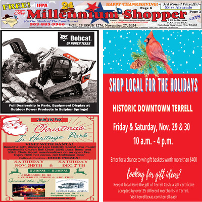 Millennium Shopper - Nov 27, 2024