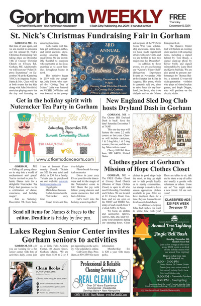 Gorham Weekly - Dec 5, 2024