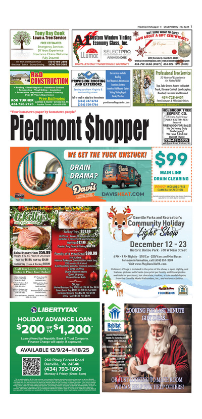 Piedmont Shopper - Dec 12, 2024