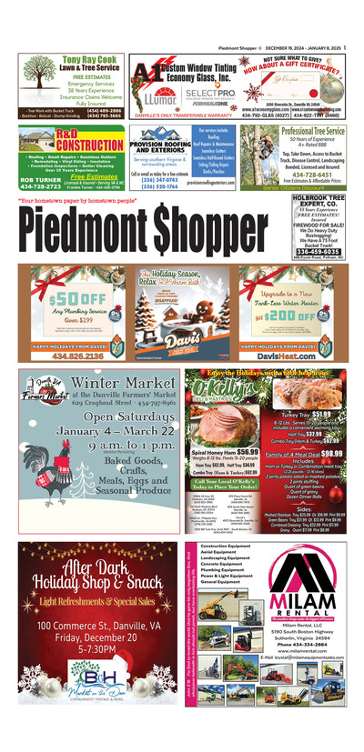 Piedmont Shopper - Dec 19, 2024