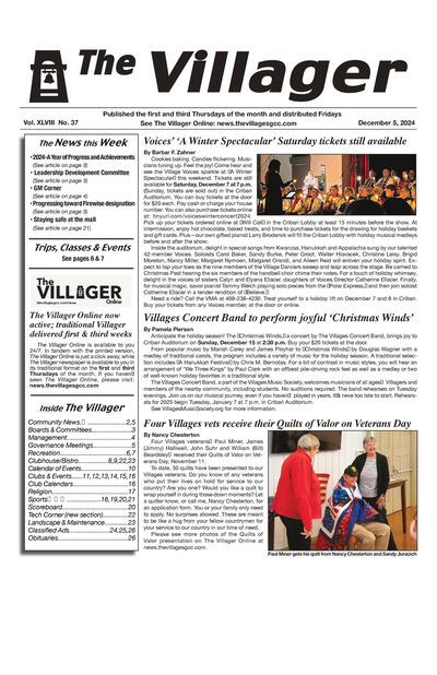 The Villager - The Villager - Dec 5, 2024