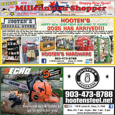 Millennium Shopper - Jan 1, 2025