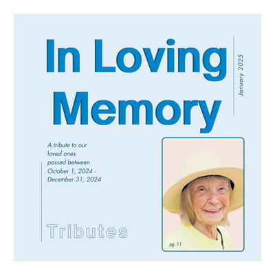 Oakland Press - Special Sections - In Loving Memory - January 2025