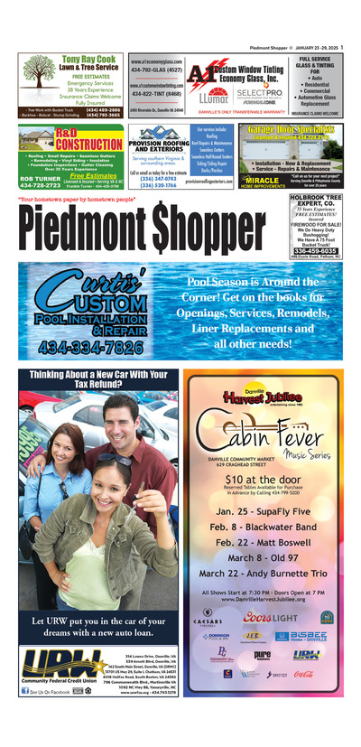 Piedmont Shopper - Jan 23, 2025