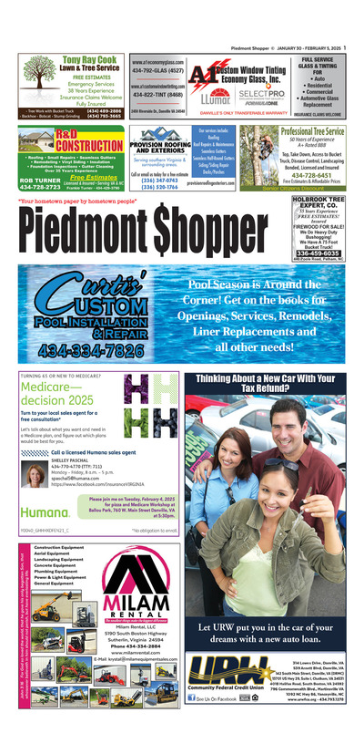 Piedmont Shopper - Jan 30, 2025