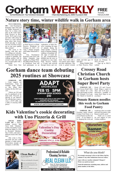 Gorham Weekly - Feb 6, 2025