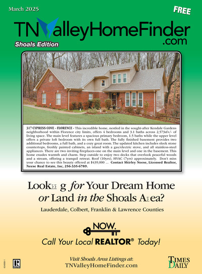 Times Daily - Special Sections - TNValleyHomeFinder.com – Shoals Edition - Mar 6, 2025